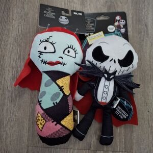 Tim Burton's Nightmare Before Christmas: 6 Inch Jack Skellington  Sally Dog Toy